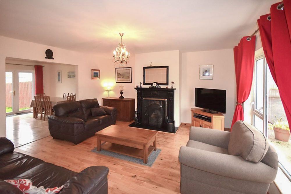 Living area of 42 Oakgrove - Dunfanaghy